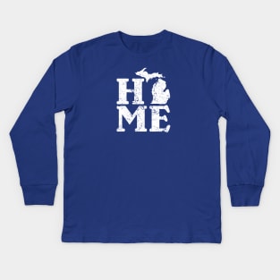 Michigan Home Kids Long Sleeve T-Shirt